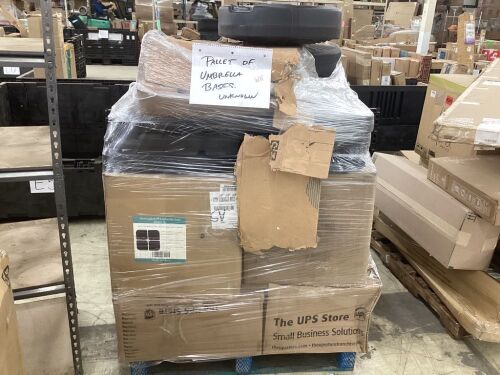 Pallet of Umbrella Bases  - Lot 586