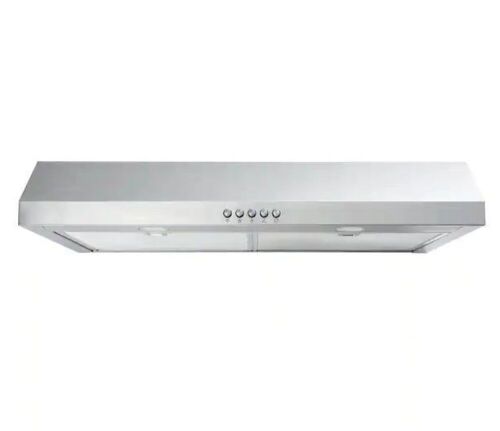 Vissani 30 in. W Convertible Under Cabinet Range Hood with Charcoal Filter in Stainless Steel - Lot 573