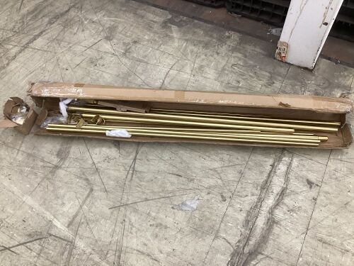 Curtain Rod Set with Doorknob Finals  - Lot 317