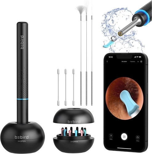 BEBIRD M9 Pro Ear Wax Removal Tool with Ear Camera and 6 LED Lights - Lot 6