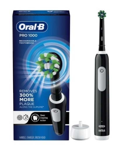 Oral-B Pro 1000 Rechargeable Electric Toothbrush  - Lot 11