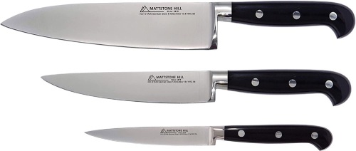 MATTSTONE HILL Chef Knives Set 3-Piece - Lot 12