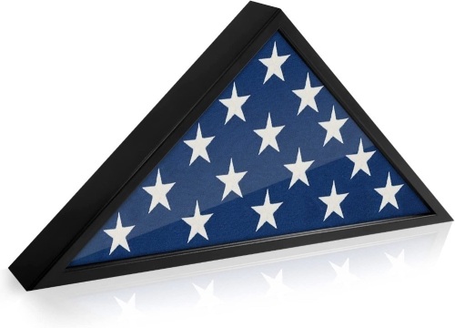 24" Large Flag Box Display Case - Lot 21