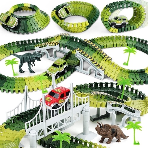 Dinosaur Paradise Create A Dino Track with Flexible Track - Lot 43