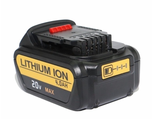 2 pk Efluky Dewalt 4.0Ah 18V 20V Max Lithium Li-ion Rechargeable Replacement Batteries - Lot 44