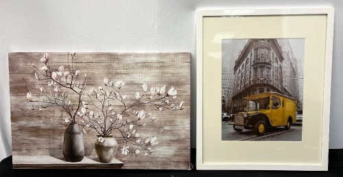 16x24 Wall Art Canvas & 16x20 Picture Frame - Lot 78
