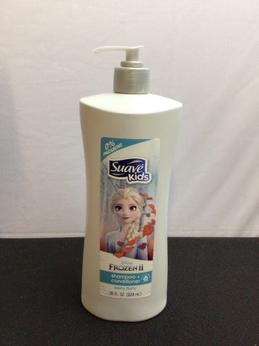 Box of 4 Bottles Suave Kids Shampoo+Conditioner - Lot 130