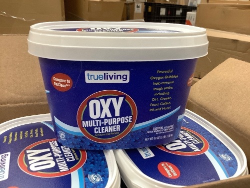 Case of 6 True Living Oxy Multi-Purpose Cleaner, 48oz - Lot 137
