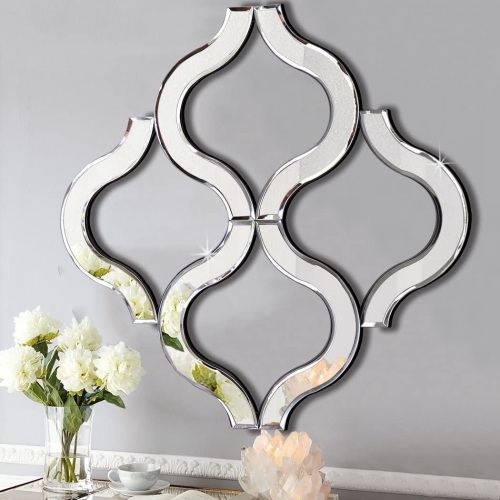 Arc-Shaped Decorative Wall Mirror, 20”x20” - Lot 207