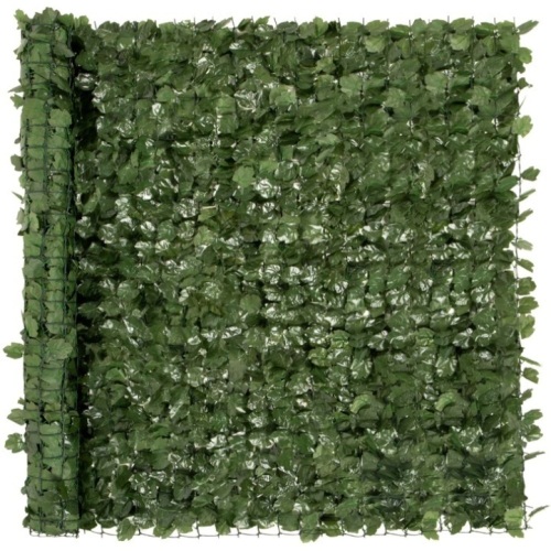 Outdoor Faux Ivy Privacy Screen Fence, 94x59 inch - Lot 221