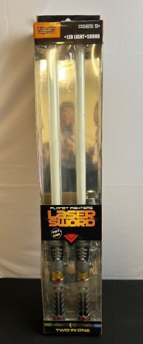 Planet Fighters Laser Swords Toy - Lot 307