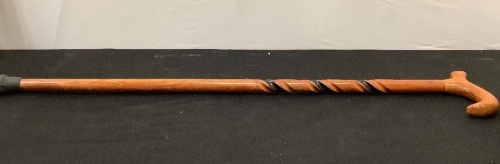 Wooden Walking Cane - Lot 360