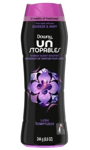 Case of 4 Downy Unstopables In-Wash Scent Booster Beads, LUSH, 8.6 oz - Lot 374