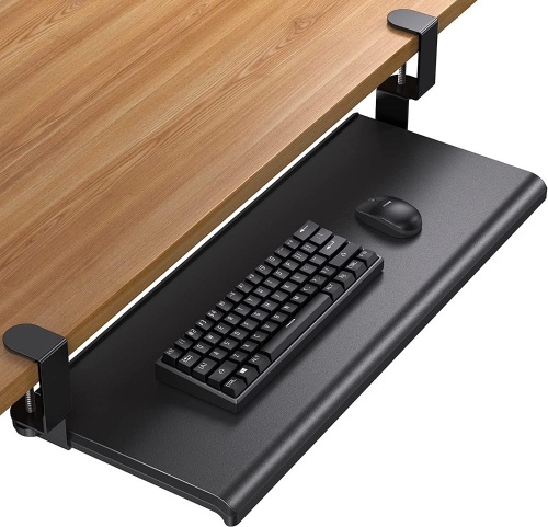 HUANUO Keyboard Tray Under Desk with C Clamps - Lot 424