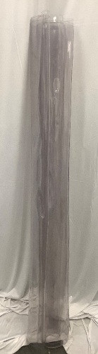 Roll of Clear Plastic, Possible Office Mat? - Lot 426