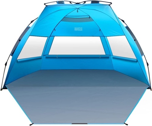 OutdoorMaster Pop Up Beach Tent for 4 - Lot 494