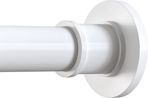 BRIOFOX Tension Shower Curtain Rod, 43-72 Inch - Lot 506