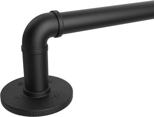 Industrial Curtain Rod, 28-48" - Lot 480