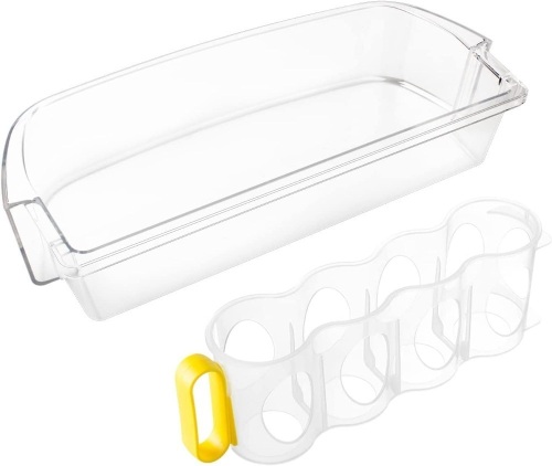 WPW10710203 Refrigerator Door Shelf Bin for Whirlpool W10710203 WPW10710203VP W10463668 W1045187 (With Soda Can Organizer） - Lot 503