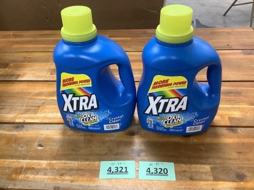 XTRA Laundry Detergent & Oxi Clean - Lot 4321