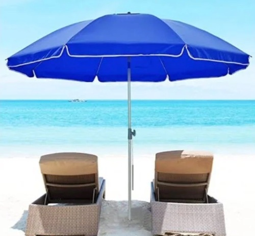 BLUU 7ft Beach Umbrella - Lot 239