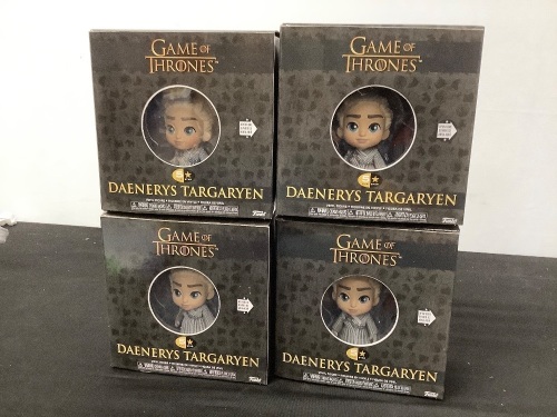 Lot of (4) Game of Thrones Daenerys Targaryen Figures - Lot 240
