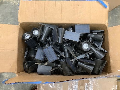 Large Box of Conerife Solar Spotlights, Used - Lot 321