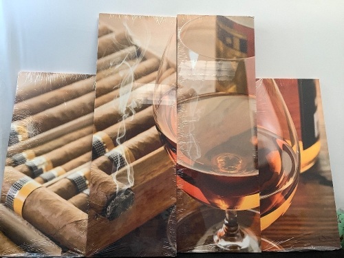 4pc Canvas Wall Art Set - Lot 345