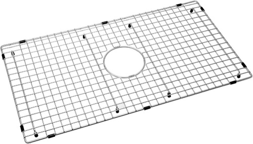 Serene Valley Sink Bottom Grid 27-9/16" X 15-1/2", Centered Drain with Corner Radius 3/8", NDG2816C - Lot 409