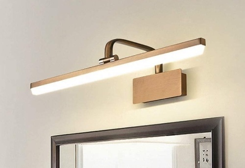 SUSUO Adjustable Bathroom Vanity Light with Swivel Lamp Head - Lot 412