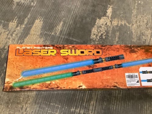 2pk Laser Swords - Lot 448