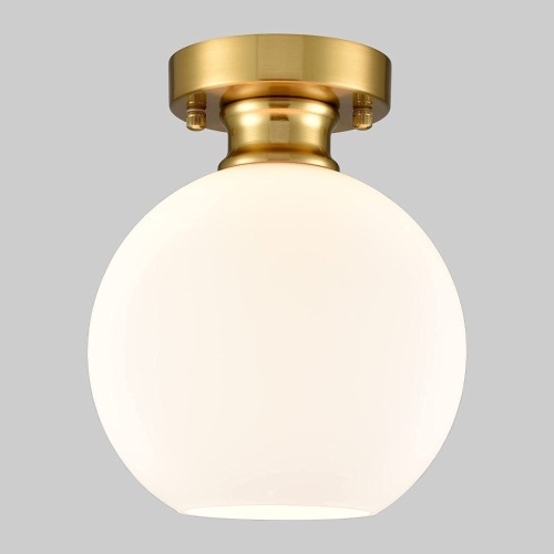 AXILAND Gold Ceiling Light Fixture Flush Mount - Lot 546