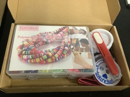 Polymer Clay Beads DIY Craft Kit - Lot 526