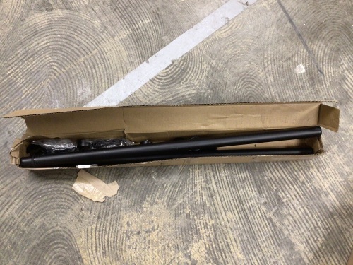 VOIIY Black Curtain Rods, 2 Pack, 28-48" - Lot 442