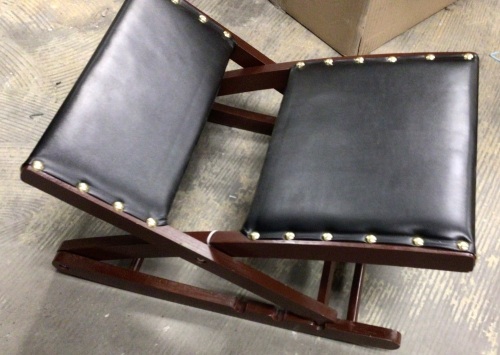 Rocking Wooden Footrest - Lot 371