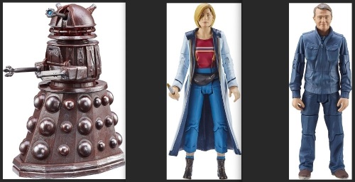 Lot of (12) Mixed Dr. Who Figures - Lot 278