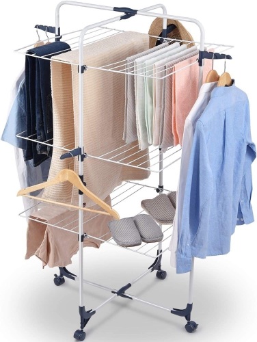 3-Tier Collapsible Laundry Drying Rack - Lot 441