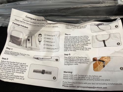Compact Assist Bed Rail - Lot 403
