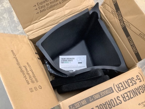 Trunk Organizer Storage Boxes for Model Y - Lot 333