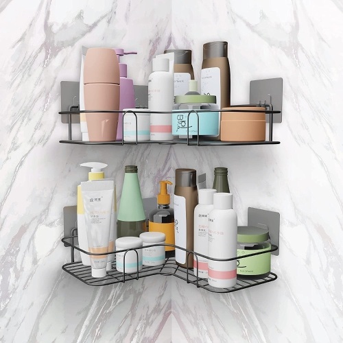 DADDY CREATIONS 2-Pack Corner Shower Caddy - Lot 563