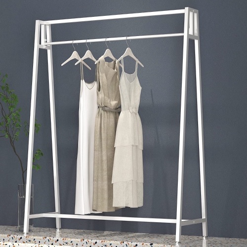 Heavy Duty Garment Rack, Modern Metal Display, 47'' - Lot 522