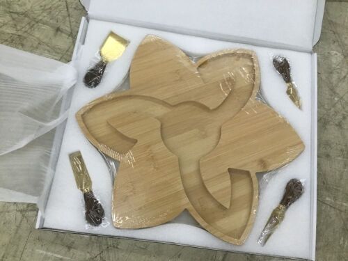 Bamboo Charcuterie Board  - Lot 295
