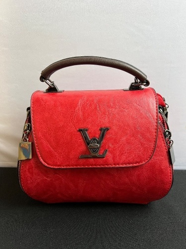 Leather Crossbody Handbag - Lot 12