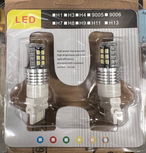 Box of 17 LED Fog Lamp Bulbs - Lot 165