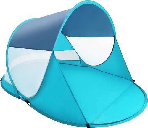 ISILER Pop Up Beach Tent - Lot 211