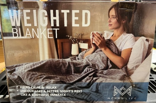 12lb Weighted Blanket, 48x72 - Lot 215