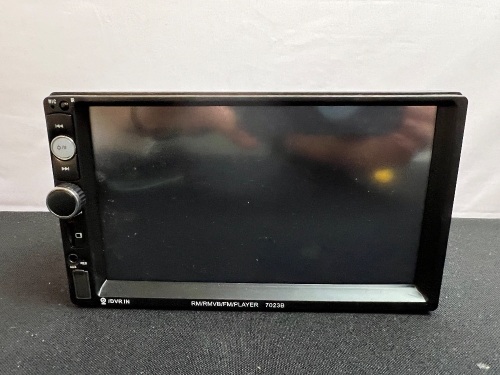 7" Double Din Bluetooth Car MP5 Player, Touch Screen  - Lot 238