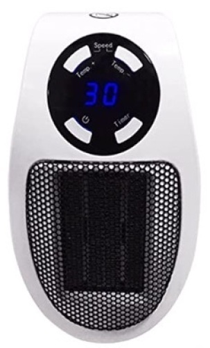 Wall-Outlet Mini Electric Air Heater - Lot 330