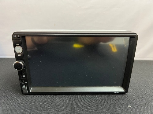 7" Double Din Bluetooth Car MP5 Player, Touch Screen  - Lot 341