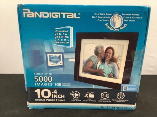 Digital Picture Frame, 10.4"  - Lot 424